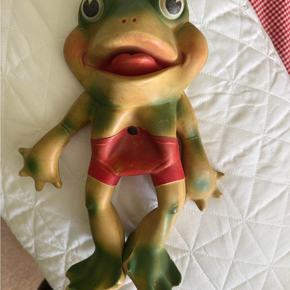 Colorful Frog Figurine